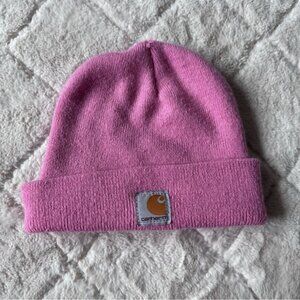 Carhartt | Pink Foldover Beanie Hat | Size Adult